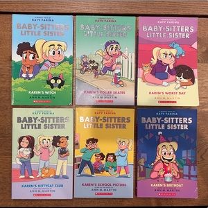 The Baby-sitters Little sister Graphic Novels #1-6